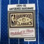 #1 Hardaway Magic 1994-95 M&N heat pressed jersey blue