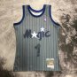 #1 Hardaway Magic 1994-95 M&N heat pressed jersey grey