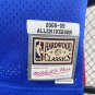 #1 Iverson Pistons 2008-09 M&N jersey blue (heat pressed)