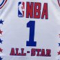 #1 Mcgrady 2003 All star games jersey white (heat pressed)