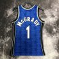 #1 Mcgrady Magic 2000-01 M&N heat pressed jersey blue