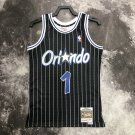 #1 Mcgrady Magic 2003-04 M&N heat pressed jersey  black