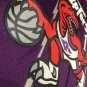 #1 Mcgrady Raptors 1998-99 M&N heat pressed jersey purple