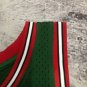 #1 Rose Bulls M&N heat pressed jersey green