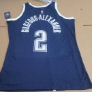 #2 GilGeous-Alexander OKC M&N jersey blue (heat pressed)