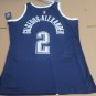 #2 GilGeous-Alexander OKC M&N jersey blue (heat pressed)