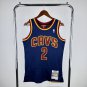 #2 Kyrie Irving Cleveland Cavaliers 2011-12 M&N jersey navy (heat pressed)