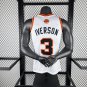 #3 Allen Iverson 2006-07 Nuggets M&N jersey white (heat pressed)