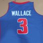 #3 Ben Wallace Detroit Pistons Dark Finals 2004 M&N Jersey blue (heat pressed)