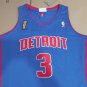 #3 Ben Wallace Detroit Pistons Dark Finals 2004 M&N Jersey blue (heat pressed)