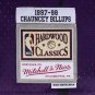 #3 Chauncey Billups Raptors 1997-98 M&N jersey purple (heat pressed)