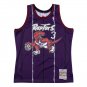 #3 Chauncey Billups Raptors 1997-98 M&N jersey purple (heat pressed)