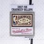 #3 Chauncey Billups Raptors 1997-98 M&N jersey white (heat pressed)