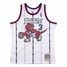 #3 Chauncey Billups Raptors 1997-98 M&N jersey white (heat pressed)