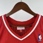 #3 Iverson 76ers 1996 97 M&N jersey red (heat pressed)
