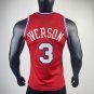 #3 Iverson 76ers 1996-97 M&N jersey red (heat pressed)_CM_1