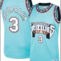#3 Shareef Abdur-Rahim  Memphis Grizzlies M&N jersey (heat pressed)