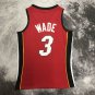 #3 Wade Heat 2005-06 M&N heat pressed jersey red