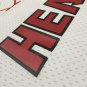 #3 Wade Heat 2005-06 M&N heat pressed jersey white