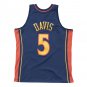 #5 Baron Davis Warriors 2006-07 M&N jersey navy (heat pressed)