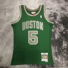 #5 Garnett Celtics 2007-08 M&N heat pressed jersey green