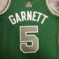 #5 Garnett Celtics 2007-08 M&N heat pressed jersey green