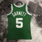 #5 Garnett Celtics 2007-08 M&N heat pressed jersey green white