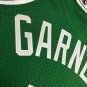 #5 Garnett Celtics 2007-08 M&N heat pressed jersey green white