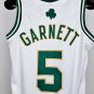#5 Garnett Celtics 2008 M&N jersey white gold (heat pressed)