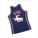 #5 Kidd Nets 2006-07 M&N heat pressed jersey navy