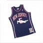 #5 Kidd Nets 2006-07 M&N heat pressed jersey navy