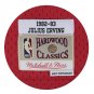 #6 Julius Erving Philadelphia 76ers 1982-83 M&N jersey red (heat pressed)