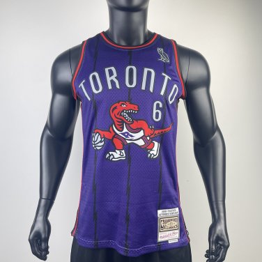 #6 Know Yourself Raptors x M&N jersey purple (heat pressed)