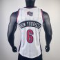#6 Know Yourself Raptors x M&N jersey white (heat pressed)