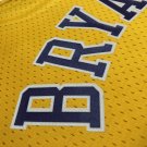 #8 Kobe Bryant 1996-97 M&N heat pressed jersey yellow