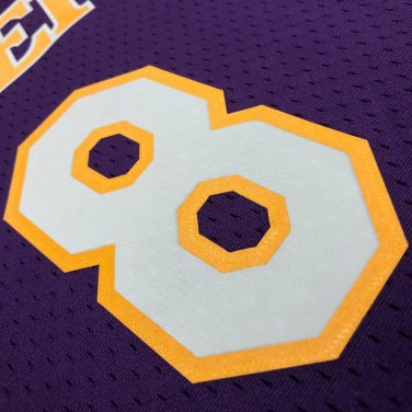 #8 Kobe Bryant 2000-01 M&N heat pressed jersey purple