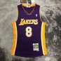 #8 Kobe Bryant 2000-01 M&N heat pressed jersey purple