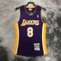 #8 Kobe Bryant 2000-01 M&N heat pressed jersey purple