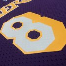 #8 Kobe bryant Lakers 1996-97 M&N heat pressed jersey purple