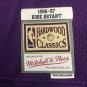 #8 Kobe bryant Lakers 1996-97 M&N heat pressed jersey purple