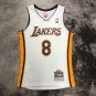 #8 Kobe Bryant Lakers 2003-04 M&N heat pressed jersey  white