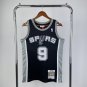 #9 Parker Spurs  M&N jersey black (heat pressed)