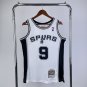 #9 Parker Spurs  M&N jersey white (heat pressed)