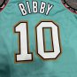 #10 Bibby Memphis Grizzlies M&N jersey (heat pressed)