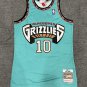 #10 Bibby Memphis Grizzlies M&N jersey (heat pressed)