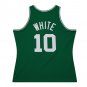 #10 Jo Jo White Boston Celtics Dark 1973-74 M&N Jersey green (heat pressed)