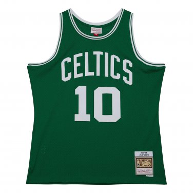 #10 Jo Jo White Boston Celtics Dark 1973-74 M&N Jersey green (heat pressed)