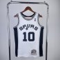 #10 Rodman Spurs 1993 94 M&N jersey white (heat pressed)