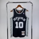 #10 Rodman Spurs M&N jersey black (heat pressed)