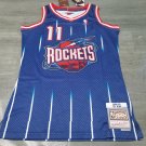 #11 Yao Ming Houston Rockets 2002-03 M&N Jersey (heat pressed)